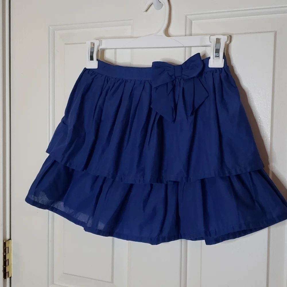 Gymboree Blue Ruffle Skirt Size 8